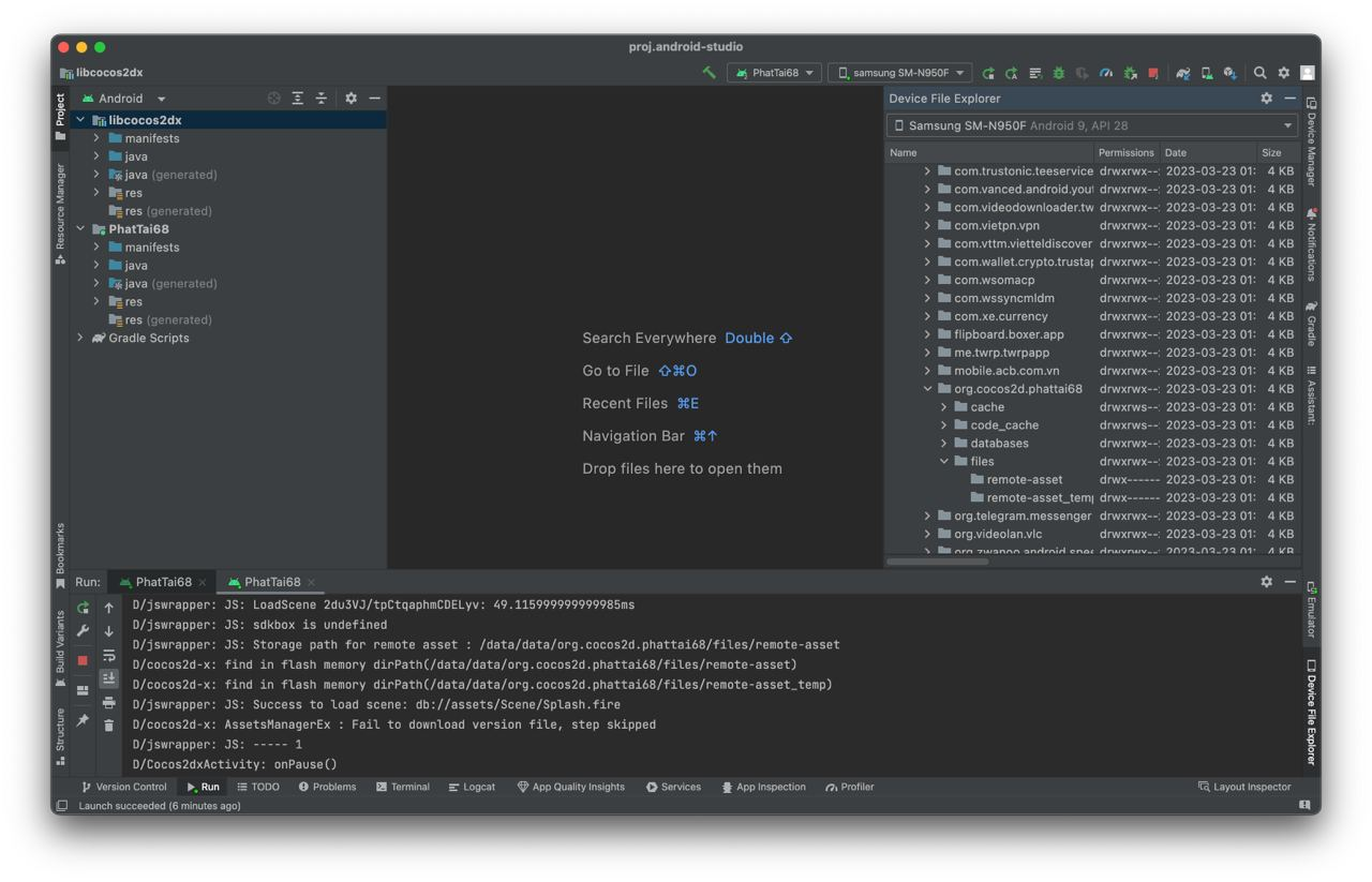 [2.2.2] Apk load manifest fail with Android 9 · Issue #14631 · cocos ...