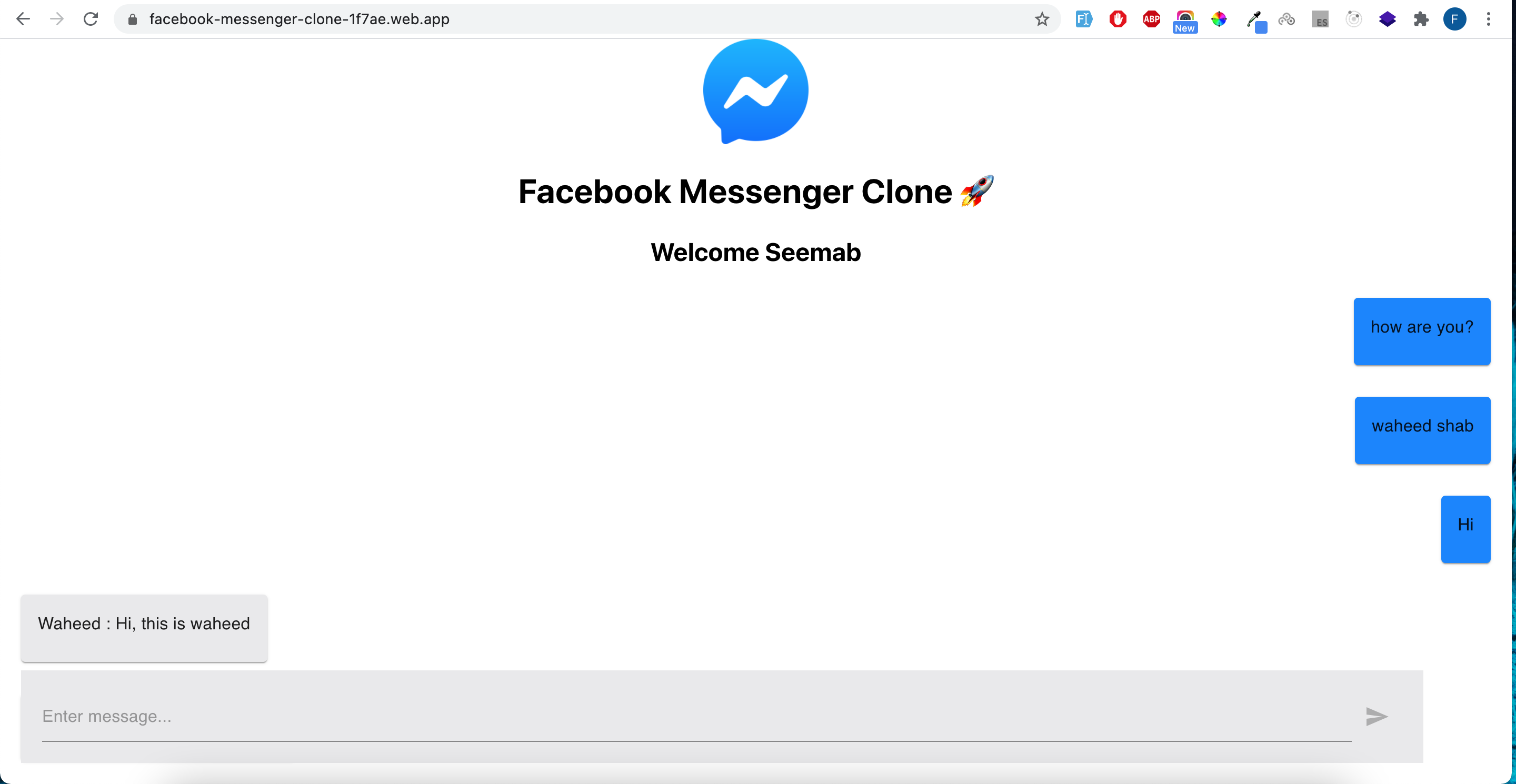 Github Seemabarshadchattha Facebook Messenger Clone Reactjs Firebase Github Seemabarshadchattha Facebook Messenger Clone Reactjs Firebase