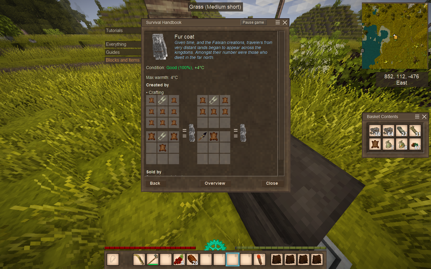 Ui issue in multi recipie crafts in handbook · Issue #2421 ...