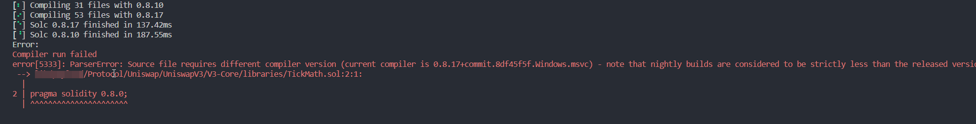 Forge Test compiles multiple contracts with severe errors · Issue #4653 ...