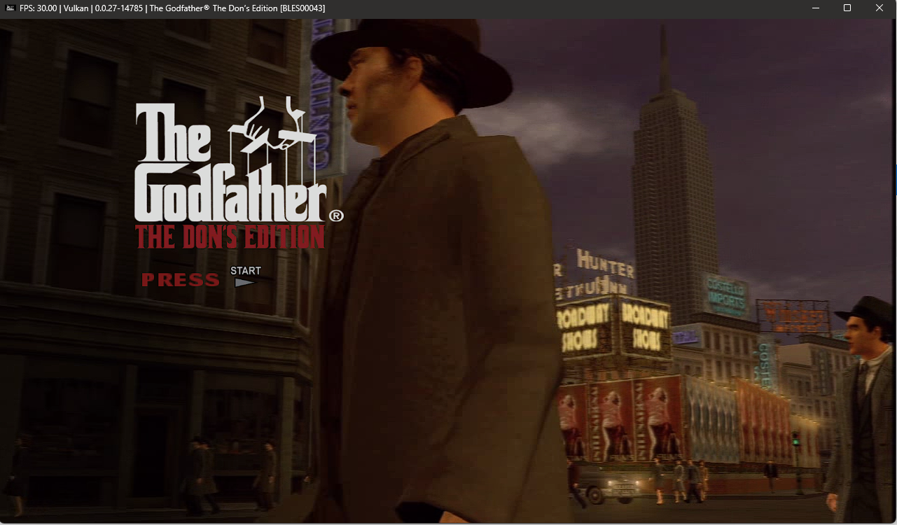 The Godfather The Don’s Edition [BLES00043] · Issue #13481 · RPCS3