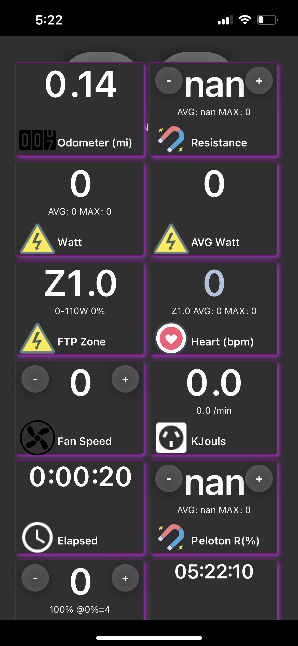 [BUG] tile data · Issue #1334 · cagnulein/qdomyos-zwift · GitHub