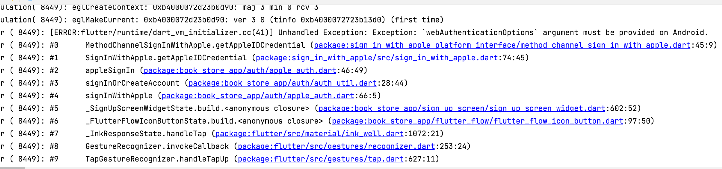 ‘Sign in with Apple’ is not working on android · Issue #601 ...