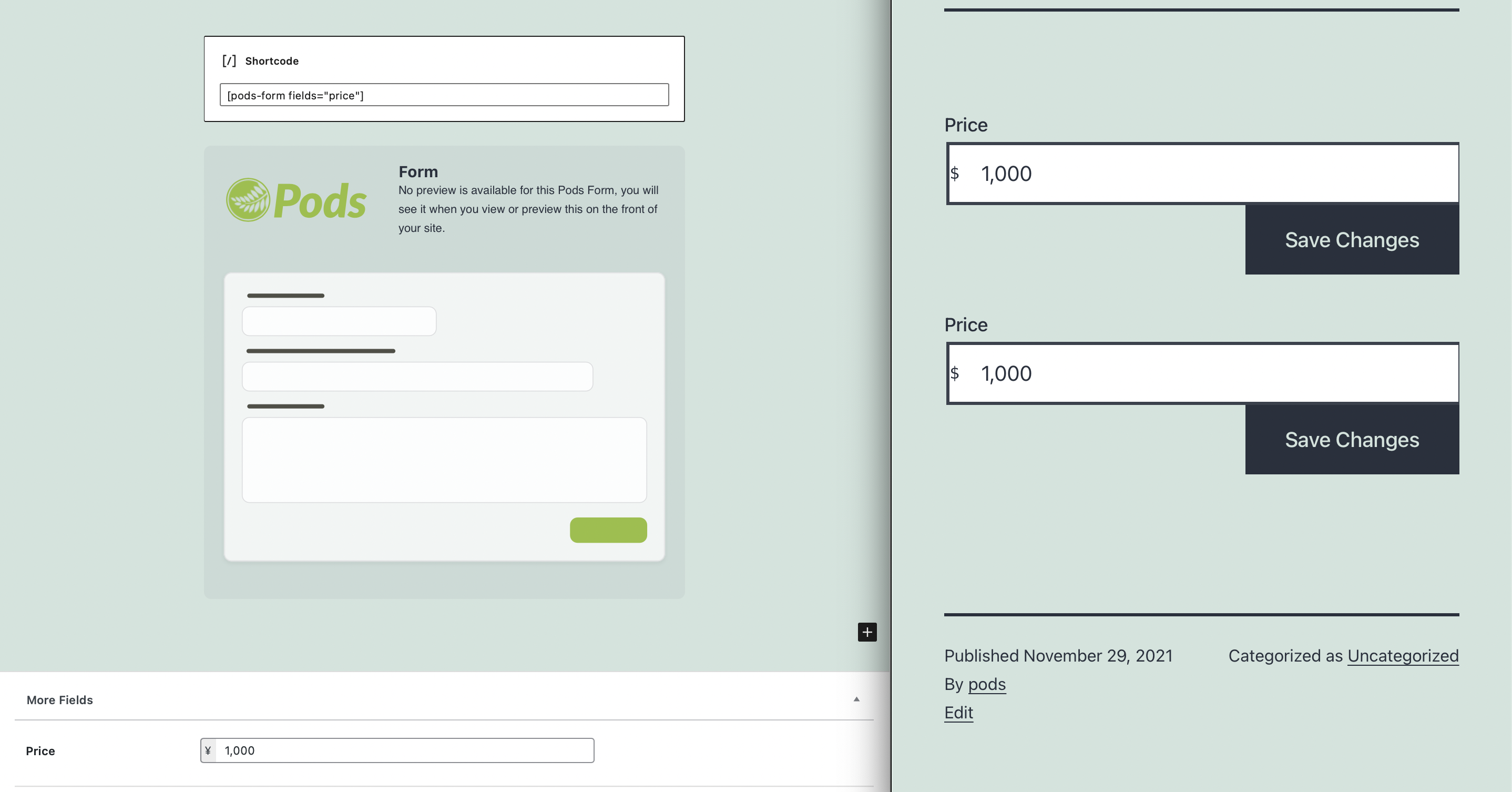 $ is displayed instead of ¥ · Issue #6315 · pods-framework/pods · GitHub