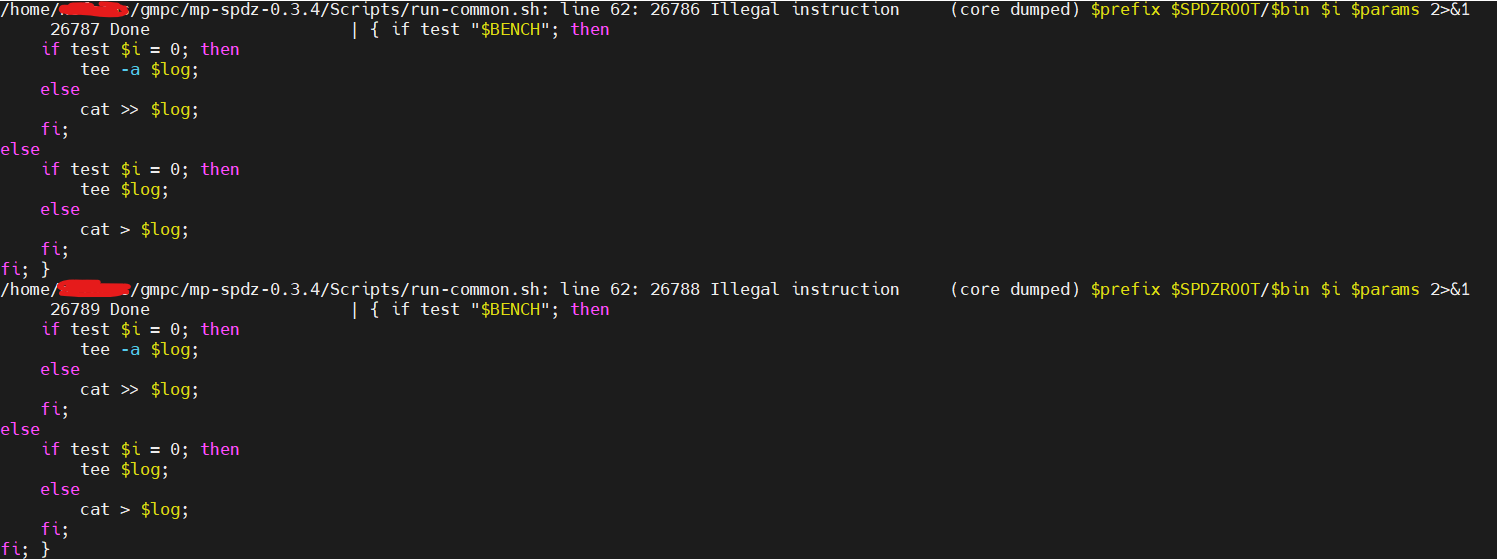 Errors when running the tutorial · Issue #749 · data61/MP-SPDZ · GitHub
