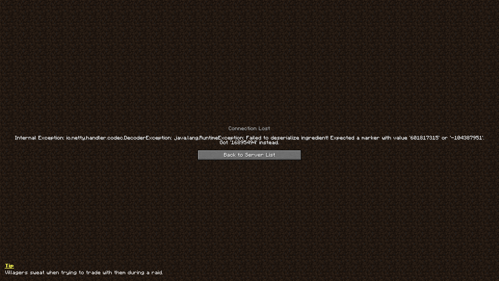 Cant join any server in feed the beast modpack · Issue #2781 · FTBTeam ...