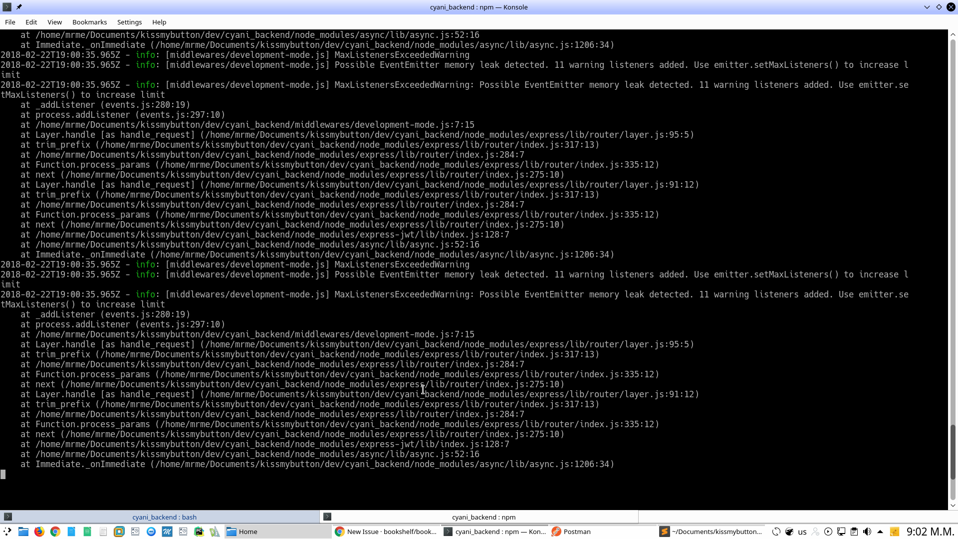 warning: possible EventEmitter memory leak detect · Issue #1772 ...