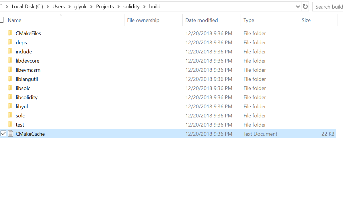 Problem building with cmake on windows 10 issue 5719 ethereum
