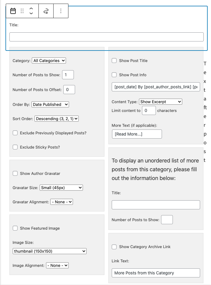 Widget Editor: Legacy Widget container does not contain floated content ...