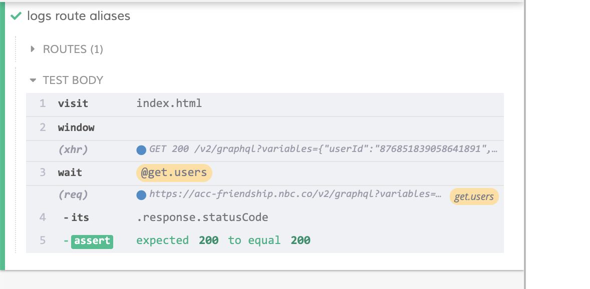 cy.route glob not working correctly with long URLs · Issue 8543