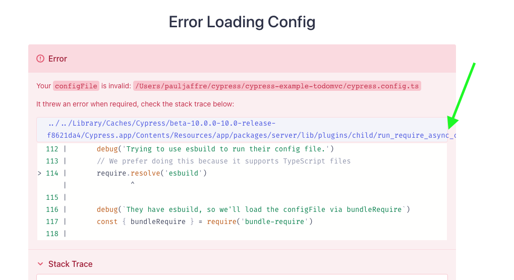 Long file path can spill out of Launchpad error container · Issue ...