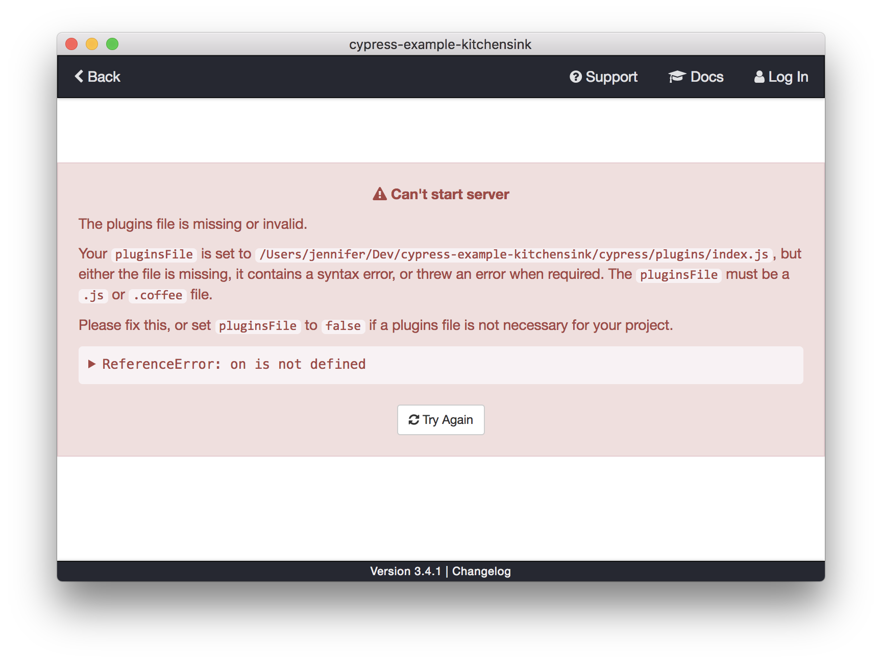 css problems on plugins error · Issue #4959 · cypress-io/cypress · GitHub
