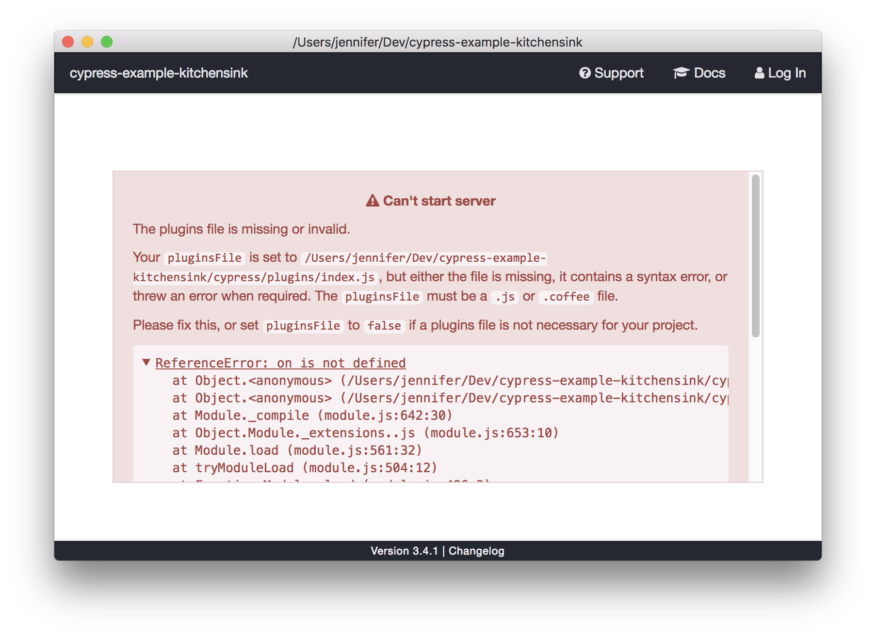 css problems on plugins error · Issue #4959 · cypress-io/cypress · GitHub