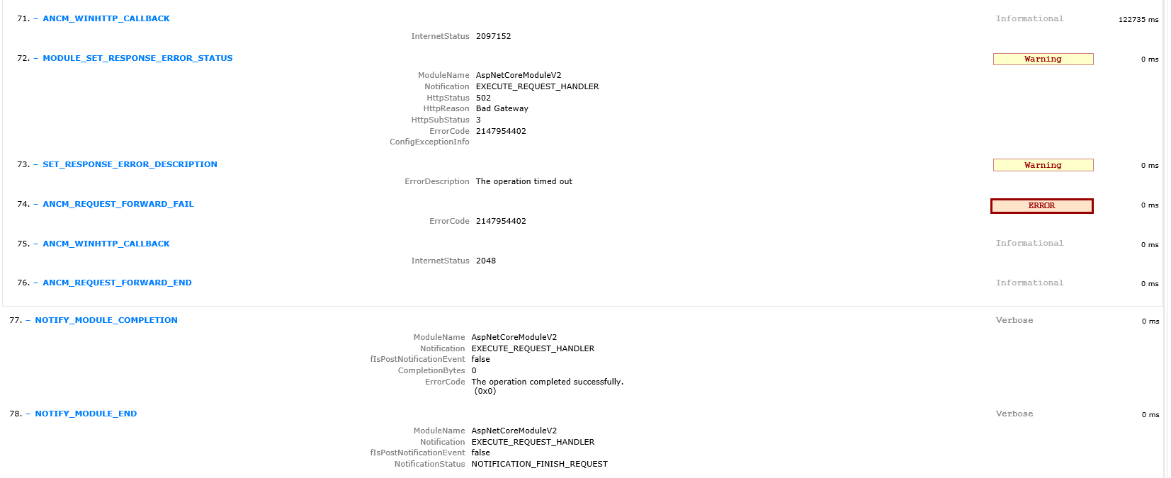 Intermittent hang in asp net core module issue 47063 dotnet