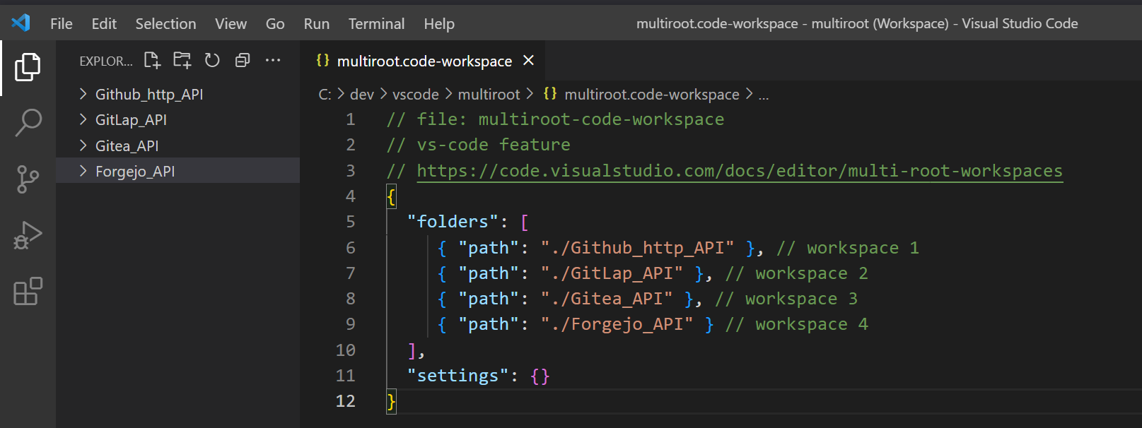 multiroot-workspace