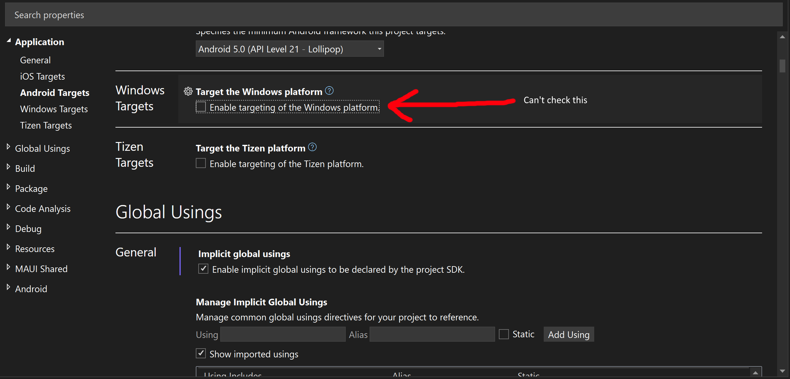 Unable to build for Windows on Windows · Issue #14810 · dotnet/maui ...