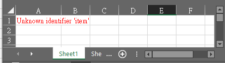 Name Manager chose sheet scope not workbook scope then Enumerable ...