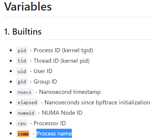 Builtin variable comm's is ambiguous · Issue #2580 · bpftrace/bpftrace ...