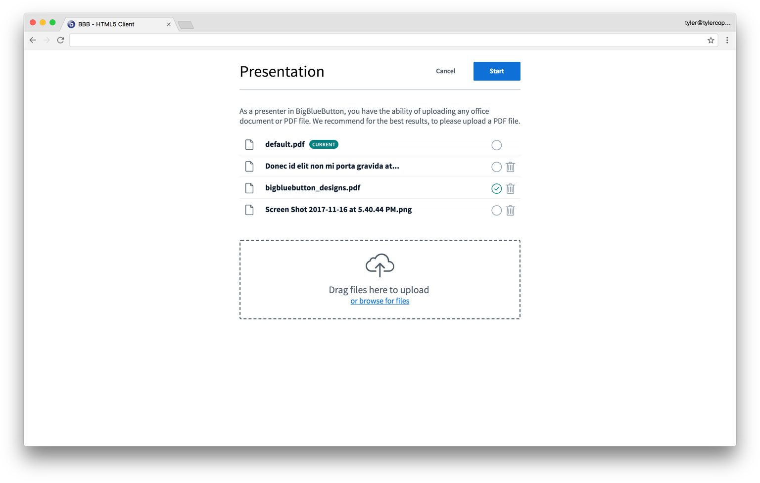 Improvements to Presentation Management · Issue #4700 · bigbluebutton ...