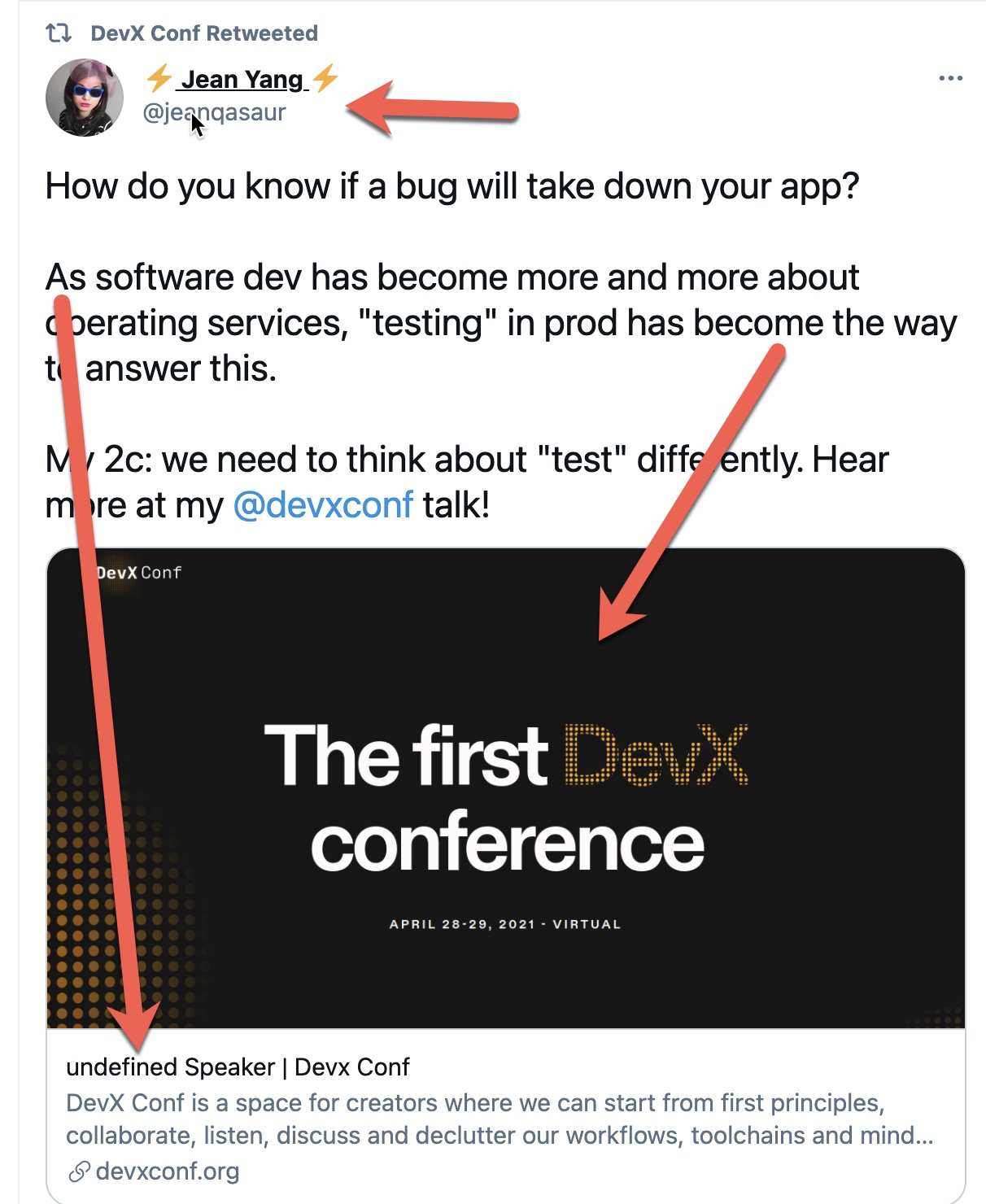 Social media preview image is [undefined speaker] · Issue #88 · gitpod-io /devxconf.org