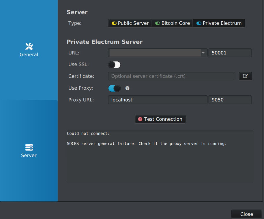 Cannot connect to Umbrel node through TOR on 1.7.4 (all releases after
