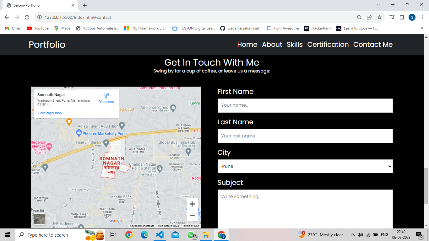 GitHub - wadalkarsaloni/Porfolio: Using HTML,CSS,Bootstrap