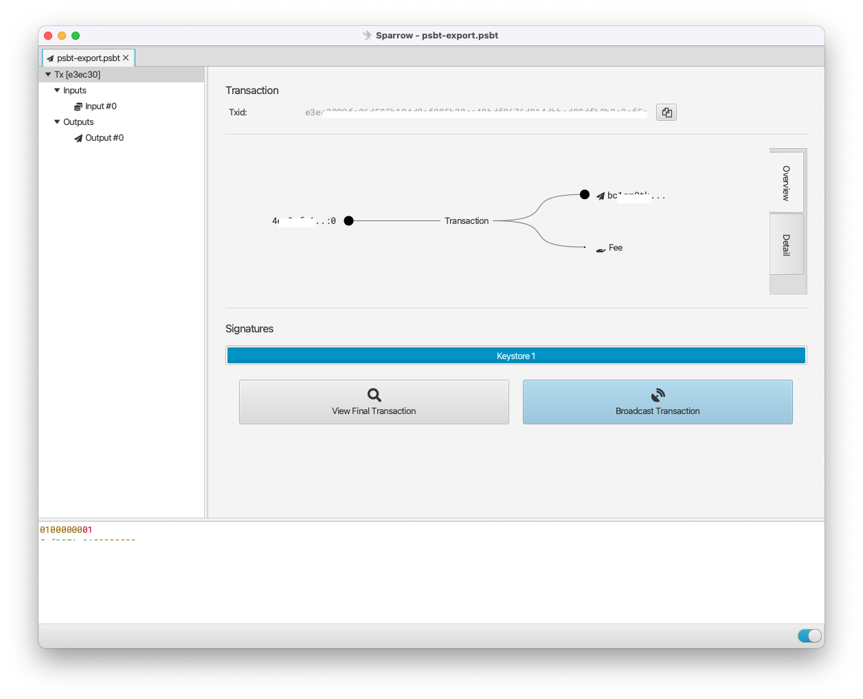 PSBT Signing from Seedsigner not working. QR/Base64 Paste/File all not