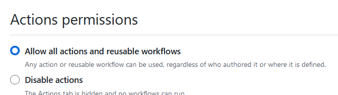 GitHub Actions is currently disabled for this repository · community ...
