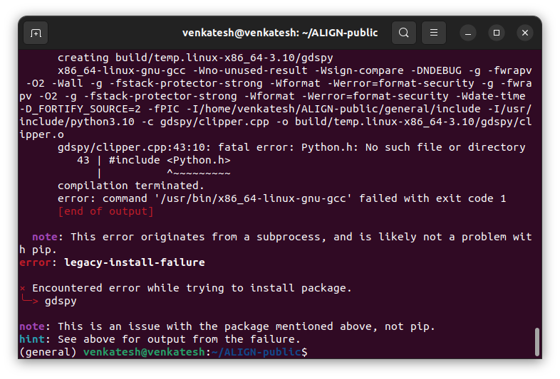 Issues while installing ALIGN as a user · Issue #1271 · ALIGN ...