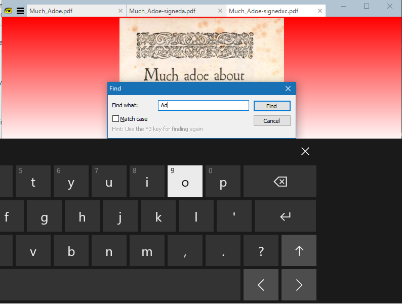 Virtual keyboard disappearing in Windows tablet mode · Issue 1901