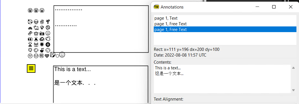 Characters in annotations don't display properly · sumatrapdfreader ...