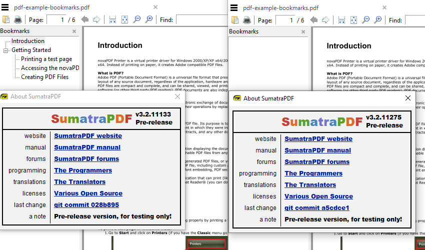 Failure in latest builds to show bookmarks · Issue #1234 ...