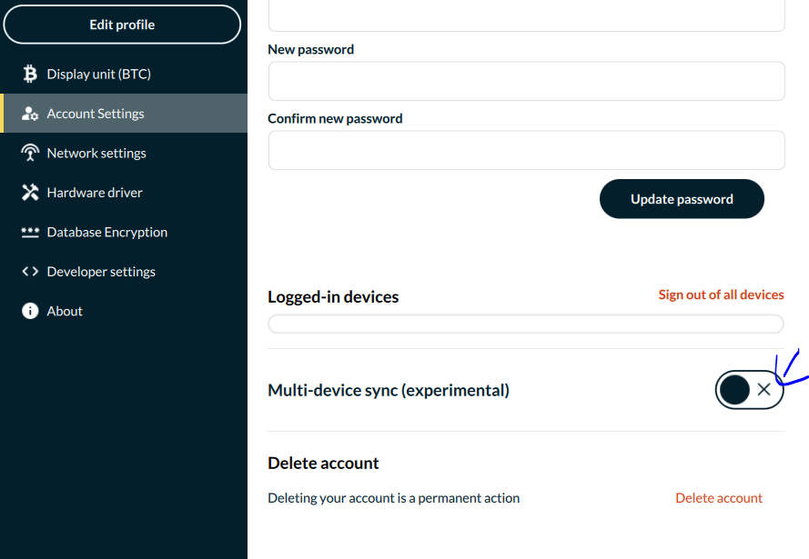 Database encryption does not work when signed in · Issue 20 · nunchuk