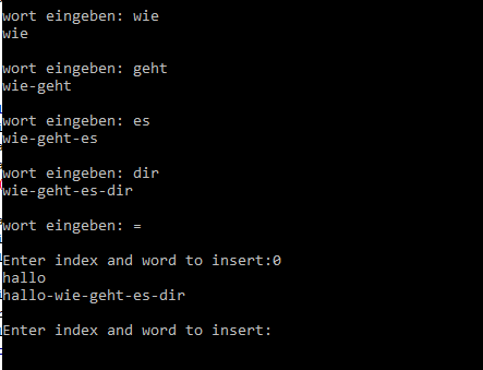 GitHub - goldfishcode/LinkedLists_PrintandInsertWords: Taking an input ...