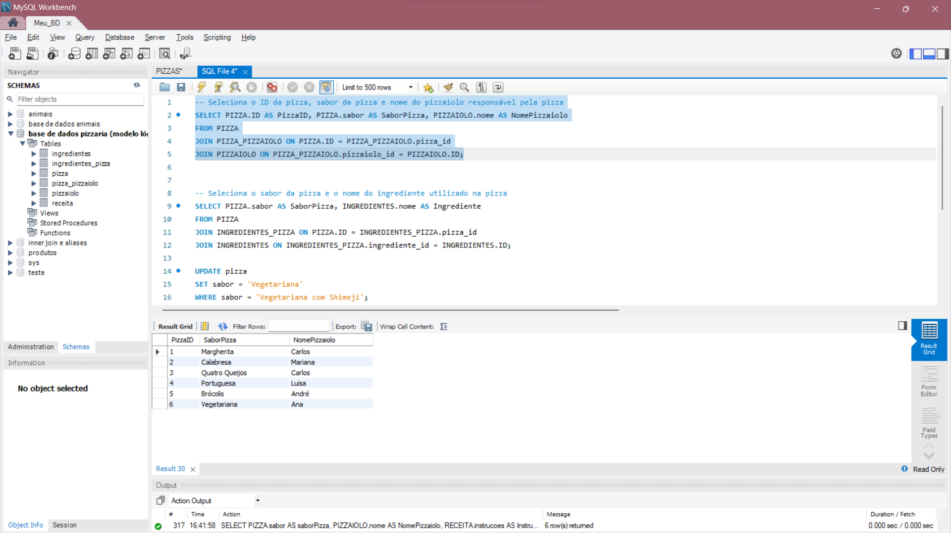 GitHub - bancos-de-dados/Base-de-Dados-Pizzaria-Modelo-L-gico-: Base de ...