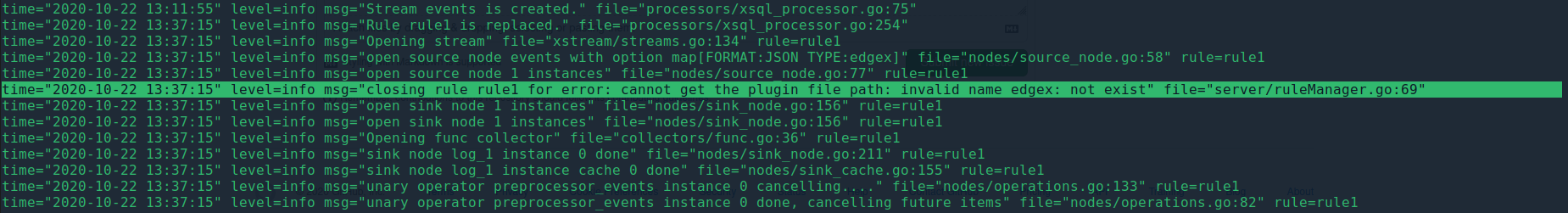 cannot get the plugin file path: invalid name edgex: not exist · Issue ...