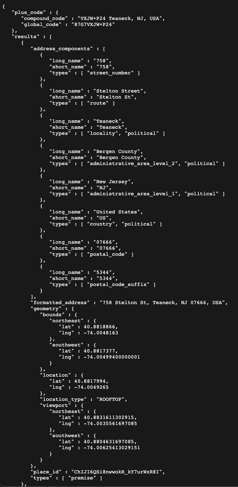 Google GeocodeAPI Parsing · Issue #1919 · bblanchon/ArduinoJson · GitHub
