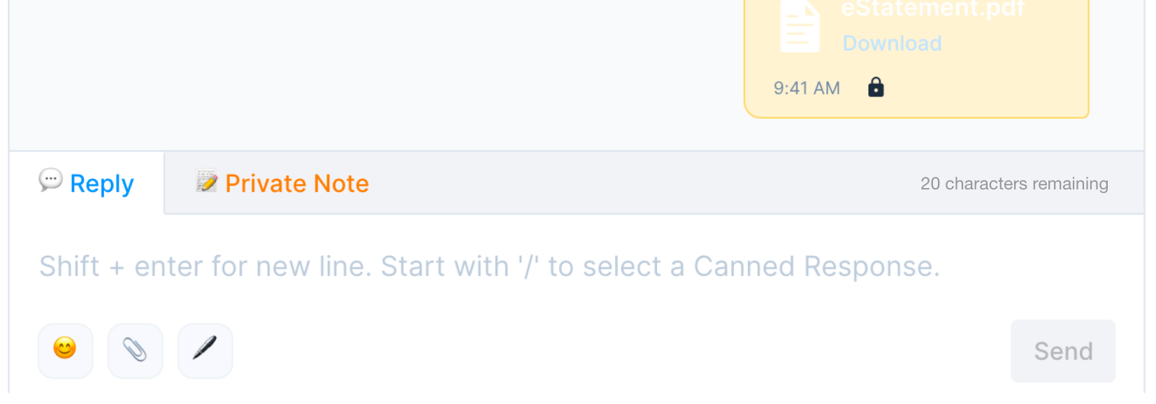 Add Character Count For Reply Box New Ui Issue 1626 Chatwoot Chatwoot Github