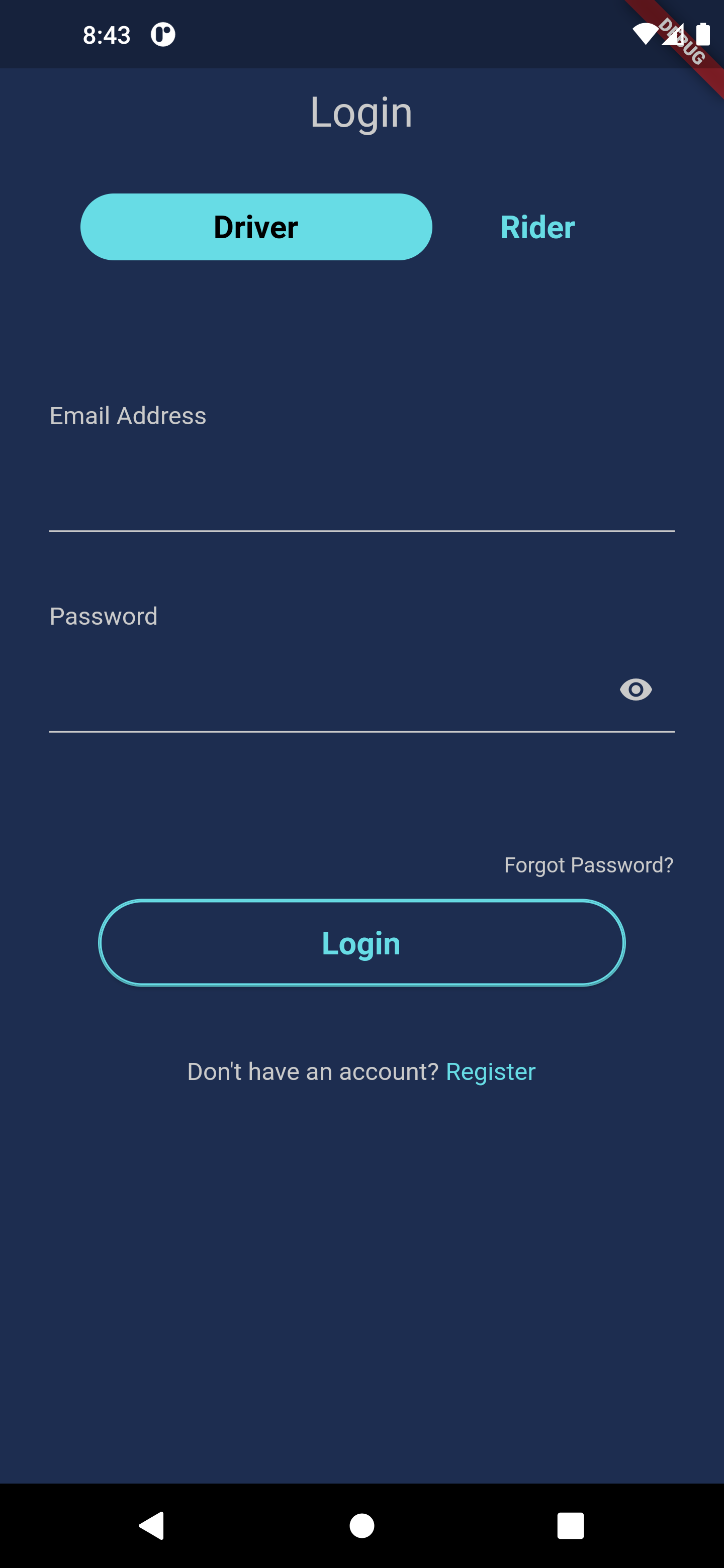 GitHub legistech/tripease A Flutter ridesharing app, redefining