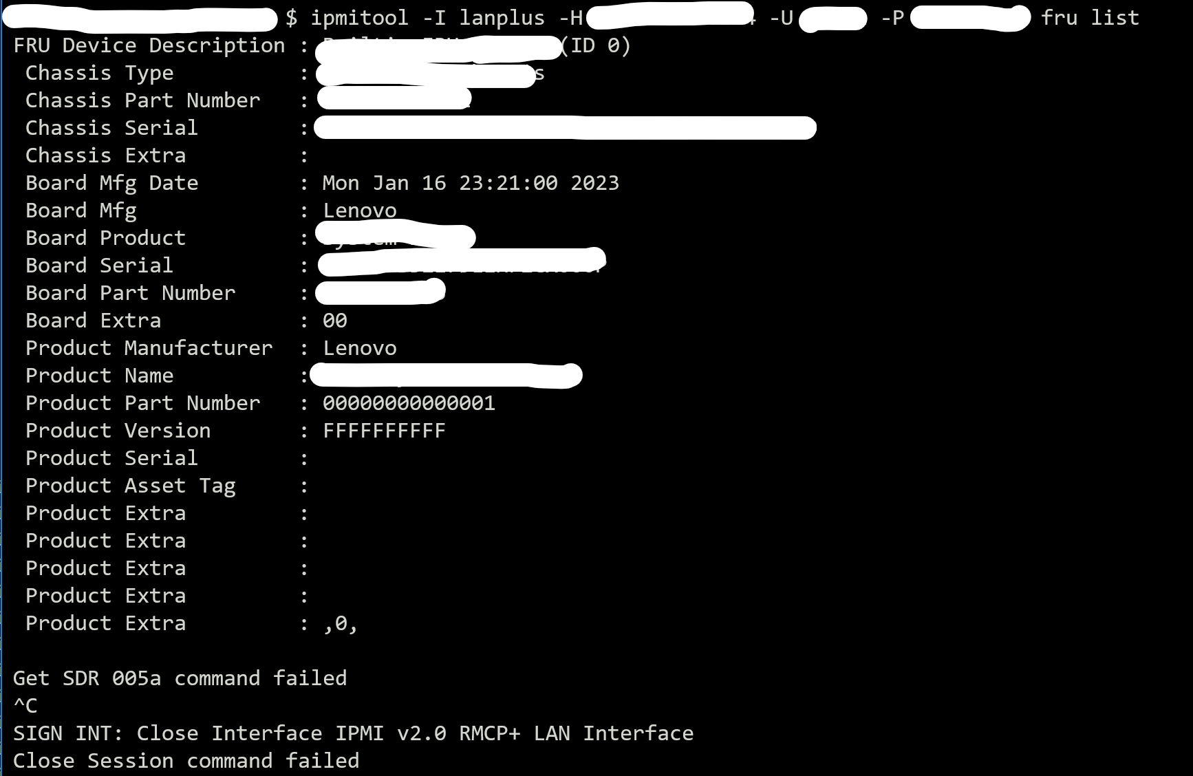 Ipmitool Chassis Serial Number at Geraldine Lafrance blog