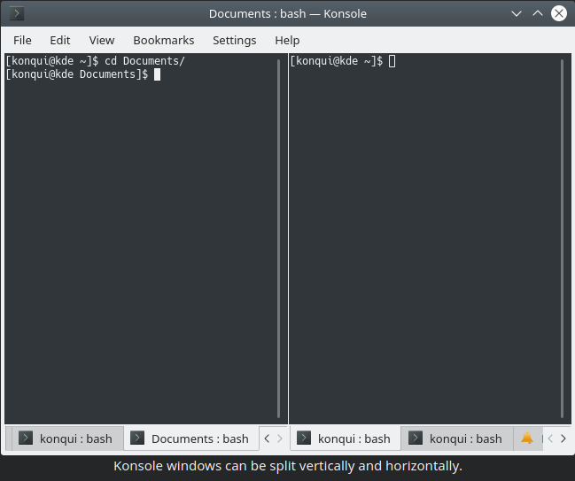 Split Layout within the same terminal window · Issue #621 · elementary ...