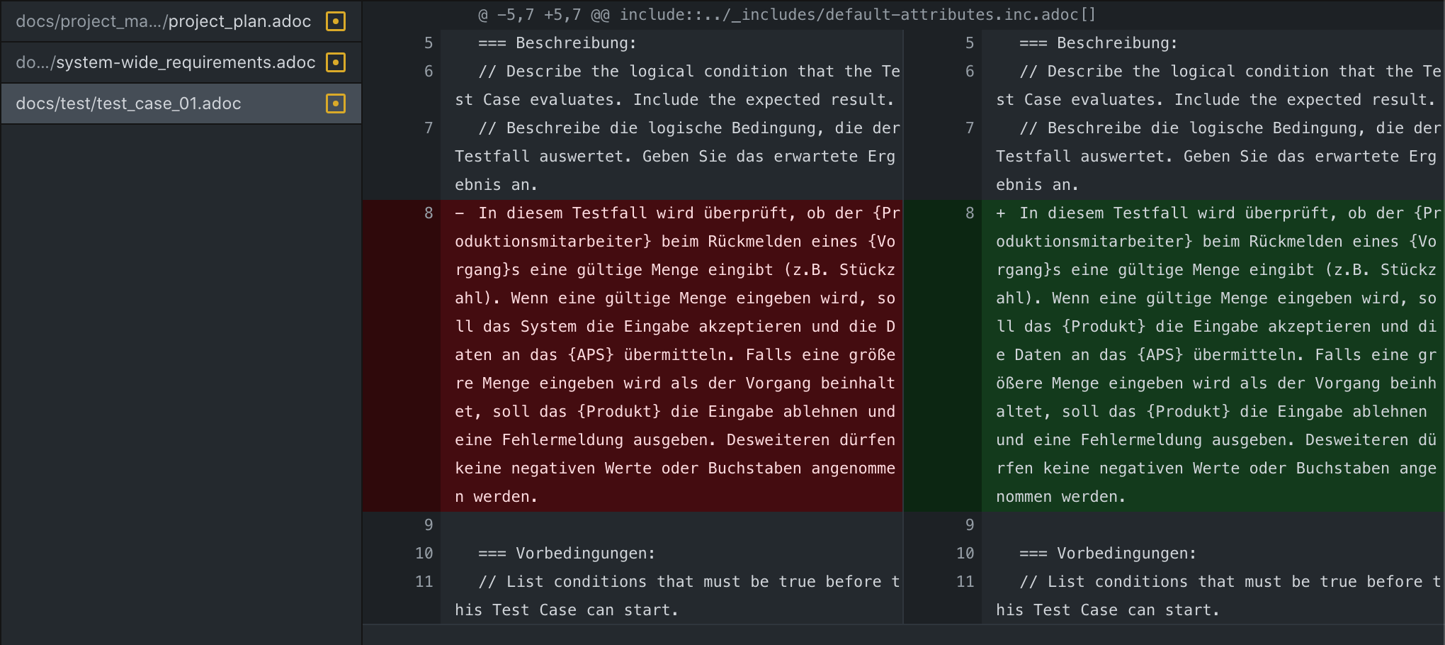 Split view diff does not highlight changed word · Issue #11553 ...