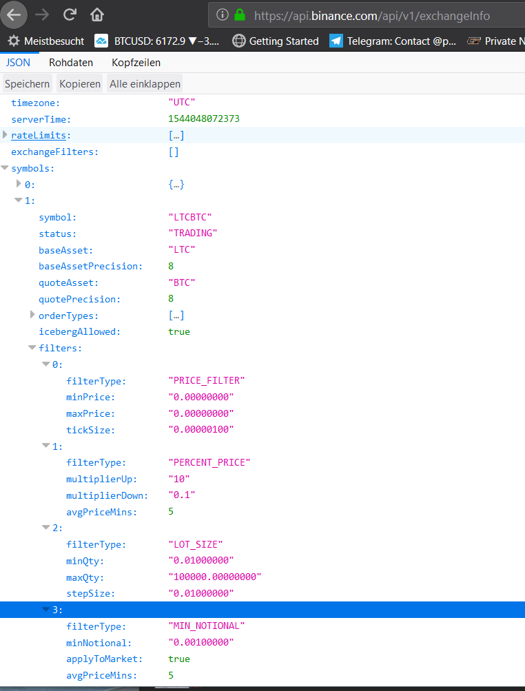 CAUTION! Binance changed output of /exchangeInfo ! · Issue #4286 · ccxt ...