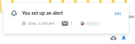 Creating an alert always turns on email alerts, even when they are ...