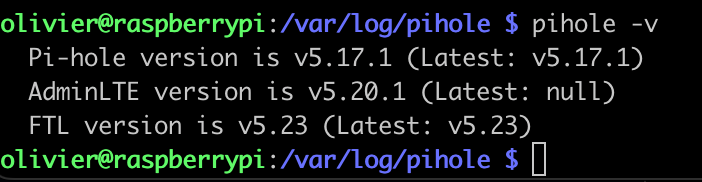 Cannot get latest version of AdminLTE · Issue #2733 · pi-hole/web · GitHub