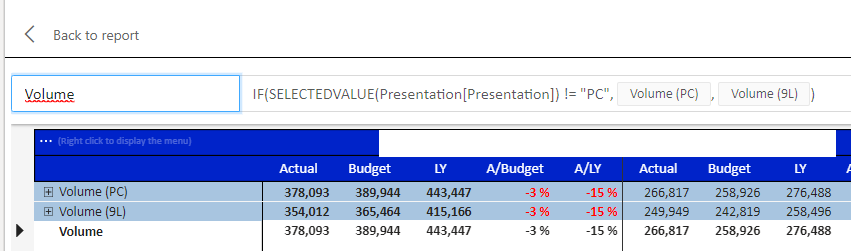 Could I use standar Power BI functions in a calculated column ...