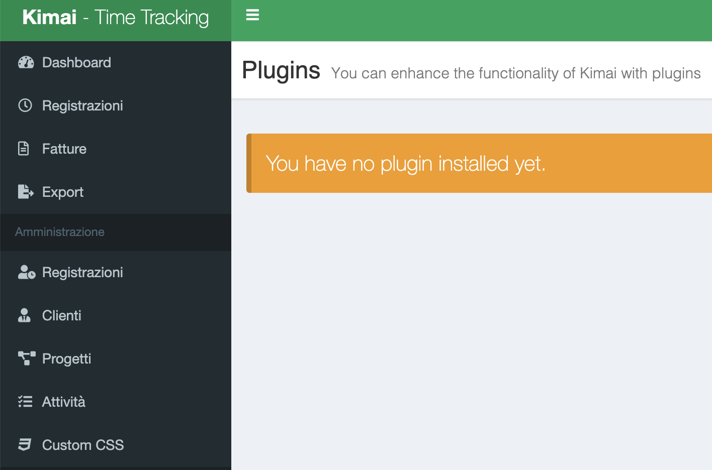 Plugin page does not show installed plugins · Issue #728 · kimai/kimai ...
