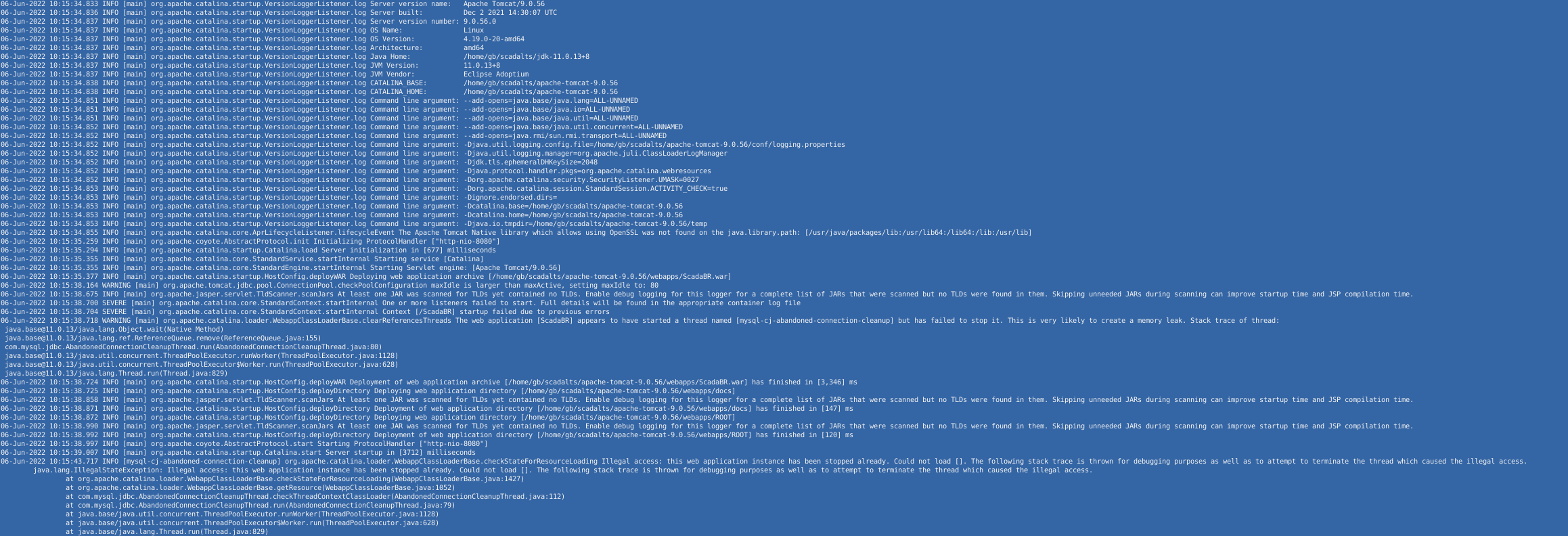 [mysqlcjabandonedconnectioncleanup] · Issue 2254 · SCADALTS/Scada