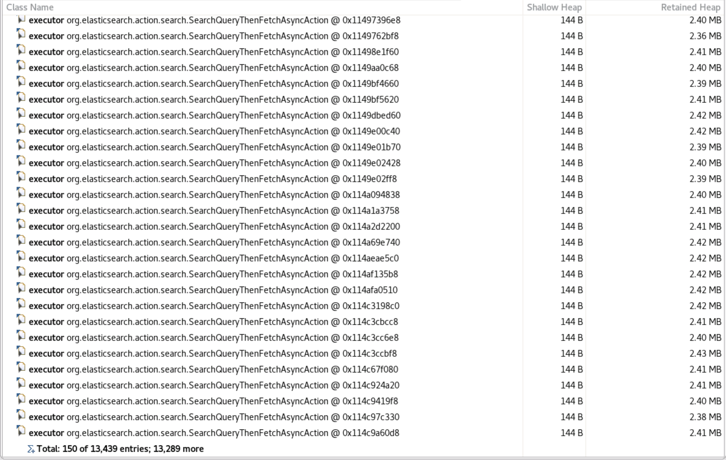 [BUG] Forced execution of search shard requests causes memory issues ...