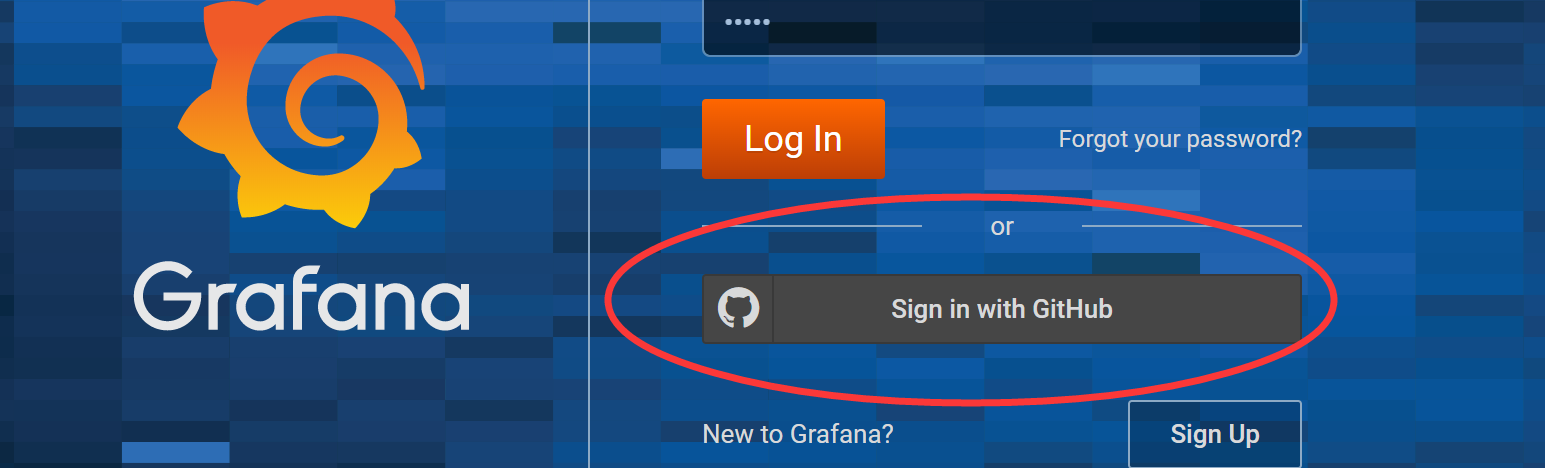 Need to add read github organization information and create logins ...